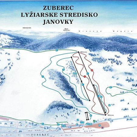 Wellness Drevenica Zuberec, 3 Apartmany, 2 Studia, Tatranske Stity Z Terasy Exteriér fotografie