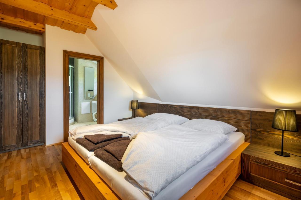 Wellness Drevenica Zuberec, 3 Apartmany, 2 Studia, Tatranske Stity Z Terasy Exteriér fotografie