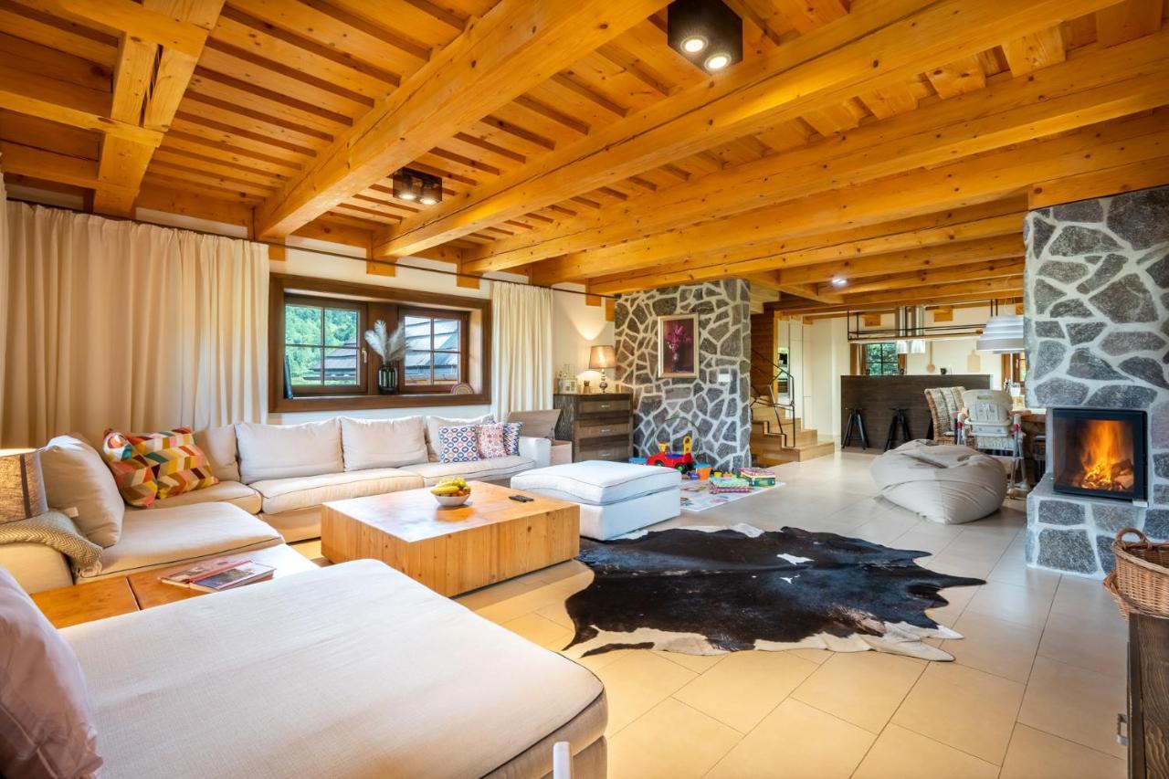 Wellness Drevenica Zuberec, 3 Apartmany, 2 Studia, Tatranske Stity Z Terasy Exteriér fotografie