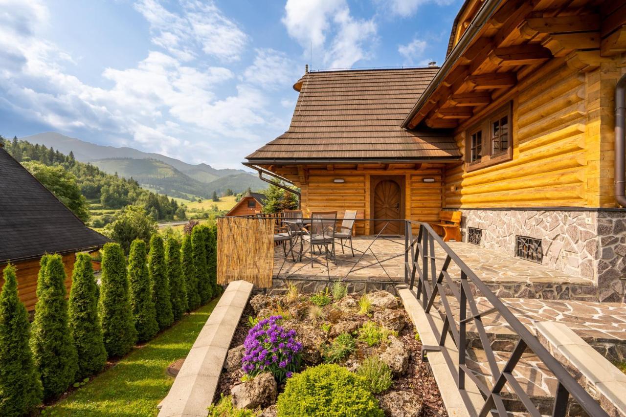 Wellness Drevenica Zuberec, 3 Apartmany, 2 Studia, Tatranske Stity Z Terasy Exteriér fotografie